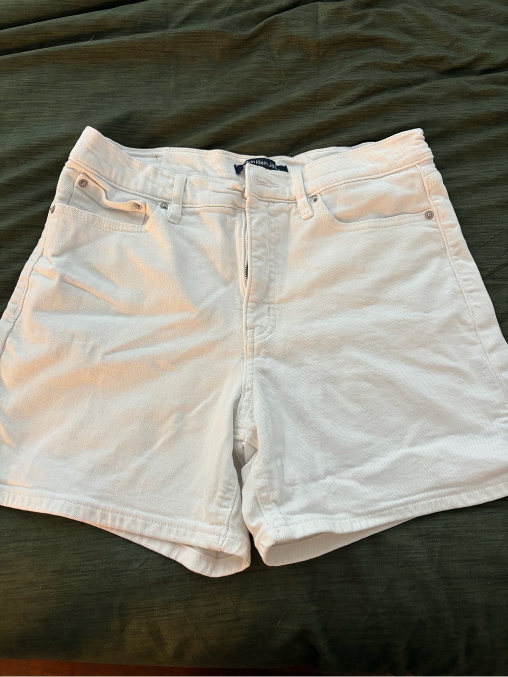 White Women's Denim Shorts